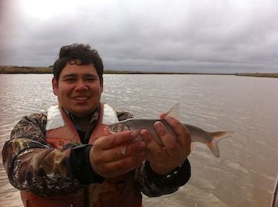Ivan Parr and fish